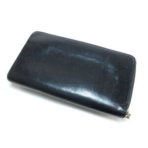 Chloe Long Wallet Ribbon Leather Motif